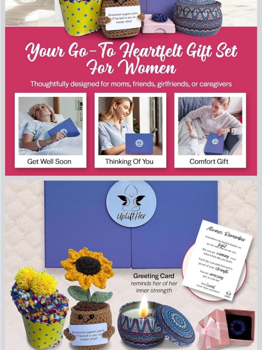 UpliftHer Self Care Gift Box Set-NWT - Picture 4 of 5